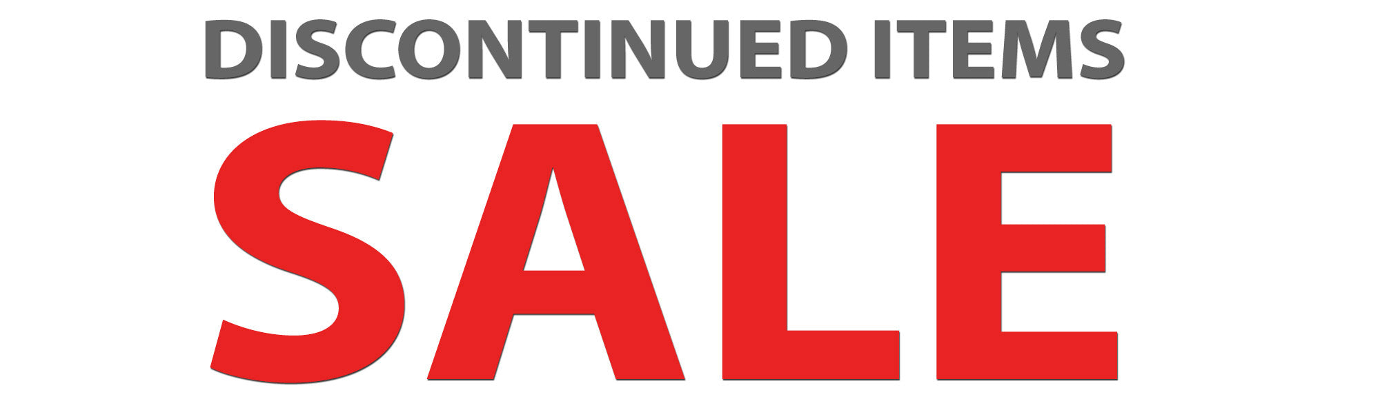 Discontinued Items