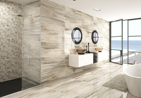 Fossil 12x24 & 20x40 Lapatto Porcelain Series