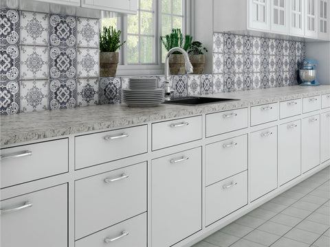 Benefica Porto Lisboa Grey & Perla Milano Wall & Floor Tile