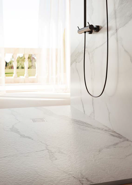 Evolution Statuario shower system