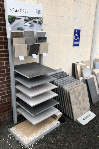 Porcelain Paver Displays