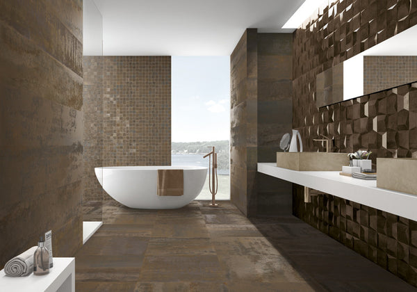 Ionic 12x48, 12x24 Wall & Floor Decorative Modern Cement Texture Tile