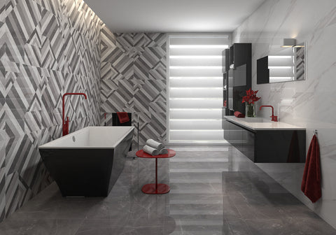 Pulpis Perla 12x24 & 30x30 Mix Decor Wall or Floor Tile