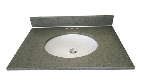 Quartz Grey Vanity Top