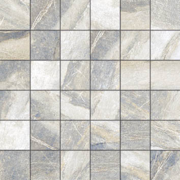 Madison Silver 2x2 Mosaic