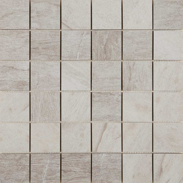 Tucson Blanco, Gris or Marron 2x2 Mosaic
