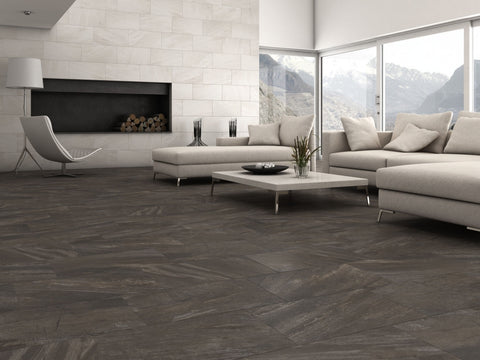 Tucson 12x24 Blanco, Gris & Marron