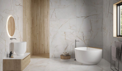 Gela Blanco White Marbles