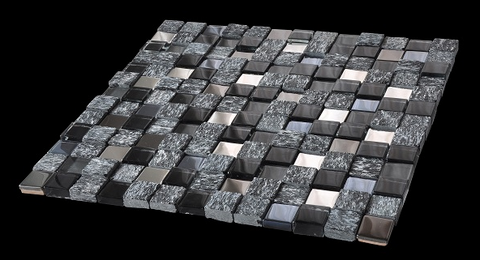 Cubic Black Mosaic