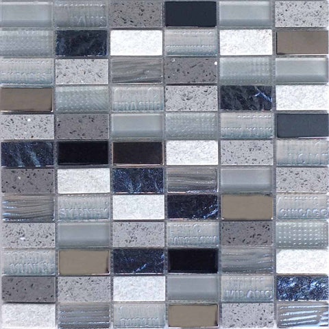 City Mosaic Stone & Glass Mix