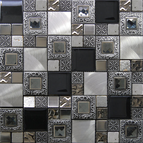 Frame Silver Mosaic